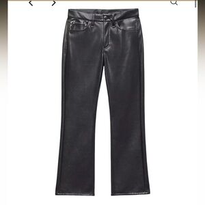 Rag & Bone Black Leather Pants